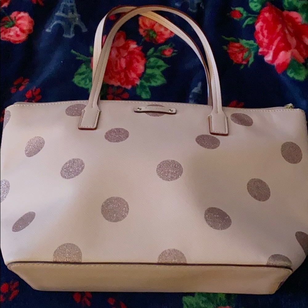 Pink Polka Dot Kate Spade Purse